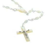 Palais du Rosaire Chapelet de Lourdes en nacre véritable - Chapelet nacre - Culte Chrétien en Nacre