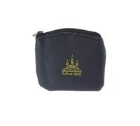 Palais du Rosaire Etui à chapelet néoprène noir et Basilique de Lourdes dorée - Etui à chapelet - Culte Chrétien en Cuir