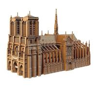 Palais du Rosaire Puzzle sculpture 3D de Notre Dame de Paris 165 pièces en carton - Boutique Chrétienne - Culte Chrétien en Bois