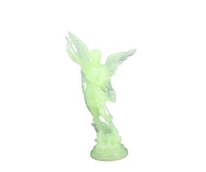 Palais du Rosaire Statue de Saint Michel Lumineuse de 13cm en résine - Statue de Saints - Culte Chrétien en Plastique