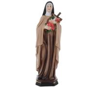 Palais du Rosaire Statue de Sainte Thérèse de Lisieux en résine 30cm - Statue de Saints - Culte Chrétien en Résine