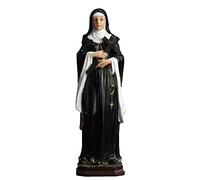 Palais du Rosaire Statue en résine de Sainte Rita de 45cm - Statue de Sainte Rita - Culte Chrétien en
