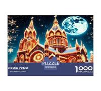 Palais glorieux Puzzle 1000 Pièces pour Adultes Et Enfants À Partir De 12 Ans Jeu De Patience Et De Réflexion De Qualité Supérieure Décoration De La Maison 38x26cm/1000pcs