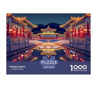 Palais Puzzle De 1000 Pièces: Palais Jeu DéfiAnt pour Les Adultes, Jouets ÉduChatifs Et Puzzles De Décoration De La Maison 70x50cm/1000pcs