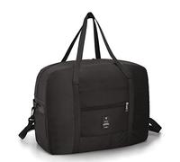 PALAMEA 40L Bagage de Voyage léger et Pliable Bagage Cabine 45x36x20 easyJet Sac de Voyage Sac de Sport pour Voyage Sport Gym Noir