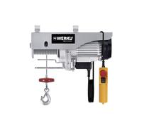 Palan à câble 300/600 Kg WERKU (1050 W)