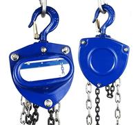 Palan à chaîne à levier manuel, Palan à chaîne manuel robuste avec crochets, capacité de 1 20 t, longueur 3 12 m, lot(20t 9m Eight Chains)