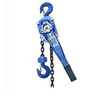 Palan à chaîne à levier manuel, Treuil manuel à cliquet, levier, portable, avec crochet, capacité de 0,75 6 tonnes, plusieurs longueurs chaîne(1.5t With 3m Chain)