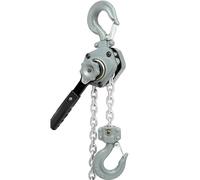 Palan À Chaîne Manuel,Palan À Chaîne Manuel Robuste,Avec Chaîne En Acier Au Manganèse,Palan À Chaîne À Crochet Rotatif À 360 Degrés,Adapté Aux Applications De Levage De Levage(0.75ton-10ft)