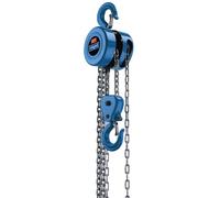 Scheppach Palan à Chaîne CB02 | Capacité de charge 2000 Kg | Hauteur de levage 3000 mm | Crochet de levage avec sécurité | Longue chaîne de commande Peut également tirer une charge