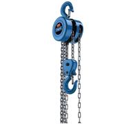 Scheppach Palan à chaîne CB02 – 2000 kg, 3000 mm, crochet de sécurité, longue chaîne de commande