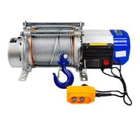 Palan À Coque En Aluminium 1T/1.5T, Petit Élévateur Électrique 220V, Petite Grue Domestique, Treuil 1 Tonne 220V(220V-1T-60M)