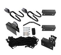 Palan à kayak, support de rangement pour garage, palans à canoë, système de poulie de montage au plafond pour vélo et organisation du garage