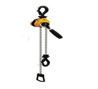 Palan à levier à chaîne de 250 kg, mini treuil de remorque de 1,5 m avec certificat CE, outil de réparation de pneus manuel portable, équipement de levage robuste pour automobile et bricolage