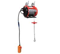 Palan d’échafaudage électrique - vidaXL - 500 kg - 230 V - 1000 W - Télécommande incluse (non fournie)