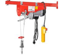 Palan électrique 1000 W 200/400 kg Palan treuils Construction robuste vidaXL