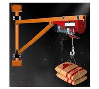 Palan électrique 220 V avec support mural, mini poulie domestique C pour charge de 400/800 kg, hauteur de levage de 30 m, treuil électrique lourd pour utilisation Ga et Worhop