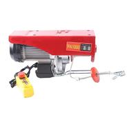 Palan Électrique 220 V Surcharge Ascenseur Treuil électrique 1600W Treuil à Câble Électrique Élévateur à Grue Électrique Treuil Levage de Marchandises (1000KG)