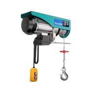 Palan électrique 220 V, treuil C pour usage domestique, capacité de charge de 250/500 kg, hauteur de levage de 30 m, efficace pour les projets de bricolage et le levage de charges lourdes