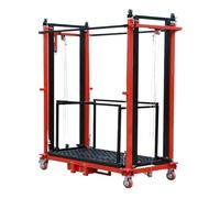 Palan électrique 6 m élévateur multifonction pliable plate-forme d'échafaudage avec télécommande treuil électrique portable lourd Du Elevat outil pour construction et
