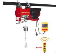 Palan électrique à câble rapide 300/600kg 35/17,5m 1,3 kW 230 V télécommande SANS fil MW Tools SL30040-R