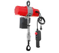 Palan électrique à chaîne 990 kg 3 m 850 W 230 V avec télécommande sans fil - Cycle de travail élevé MW Tools KT1003MR