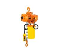 VEVOR Palan électrique à chaîne 1 t 4 m 1,1 kW Monophasé Chaîne G80 Télécommande 3,3 m pour garage
