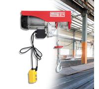 Palan Électrique Avec Télécommande Filaire Et Treuil Électrique À Élingues Simples/Doubles, Ascenseur Électrique En Acier, Palan Électrique 230 V,Pour Le Levage Dans Les Entrepôts 400kg-25m