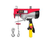 VEVOR Treuil à câble électrique 600 kg – 1150 W, télécommande filaire 4 m, 10 m/min, câble 12 m