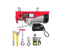 Palan Electrique Capacité 600kg Avec Télécommande Sans Fil 1150W Facile à Installer