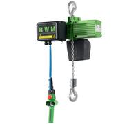 Palan électrique chariot chaîne 500 kg 24v vitesse 5 m/mn levée 3 m RWM - 6050FD1
