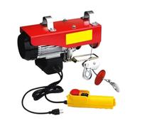 Palan électrique filaire robuste de 600 kg - Grue de levage de 3 m/6 m for la construction et le levage en entrepôt(Wired 30M,200-400kg)