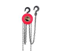 Palan Électrique Mini palan à chaîne manuel en acier rond Durable, levage industriel domestique 1T 2T 3T, accessoires de grue Treuil de Levage(3M-1T)