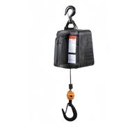 Palan Électrique Nouveau palan électrique Portable treuil électrique télécommande sans fil 220V petite grue décoration de la maison grue treuil de levage Portable grue à moteur(Black,7M-500KG)