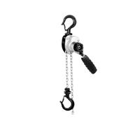 Palan Électrique Palan À Chaîne À Levier Manuel 0,25/0,5 T, Hauteur De Levage 5/10/20 Pieds, Avec Frein À Double Cliquet Et Crochets Bras Cadre Durable de Levage(0.5T 5ft)