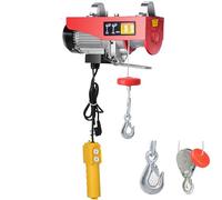 Palan éLectrique, Petite Grue 300Kg-1000Kg, Hauteur De Levage 20M, Avec éLingue Simple/Double, Double Dissipation Thermique, Pour Le Levage Dans Les Usines, EntrepôTs, Chantiers, Mines,400KG