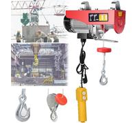 Palan électrique, Petite Grue De 300 Kg-1000 Kg, Hauteur De Levage De 20 M, avec élingue Simple/Double, 8 Pages De Double Dissipation Thermique, pour Le Levage dans Les Usines, Le, 600KG