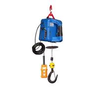 Palan électrique Portable 1500W, télécommande sans fil, treuil, Machine, système de poulie à crochet, capacité de 500kg avec