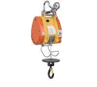 Palan électrique portable 300 kg 360 kg, haute efficacité Mini C avec télécommande filaire, treuil suspendu pour levage, système de poulie électrique lourd Du