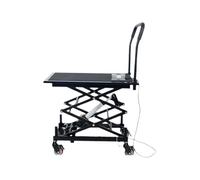 Palan Électrique Tabouret De Levage Électrique, Plate-forme De Levage Mobile, Tabouret Pliant, Échelle Domestique, Ascenseur De Voiture Bras Cadre Durable de Levage(100x55 1.2m)