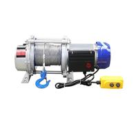 Palan Électrique Ton 220V/380V, Télécommande, 1 Câble De Levage Robuste Pour La Construction Et Le Commutateur Poignée Remorquage Bras Cadre Durable de Levage Treuils électriques(220V 1 ton 30m fast)