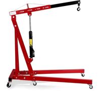 Palan Électrique Treuil de Levage Palan à moteur 2 tonnes 4409 Lb | Grue d'atelier inclinable hydraulique d'ascenseur de cueilleur de cerises pliante résistante