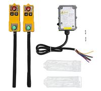 Palan Industriel Cran TéLéCommande Sans Fil ÉTanche ÉLectrique Ascenseur Palan Radi Transmetteur RéCepteur pour Pont Grues 328.1ft (CC 24V)