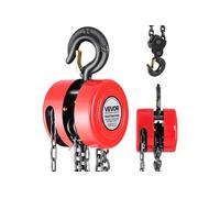 Palan Manuel à Chaîne Capacité 2000kg Force de Traction à Pleine Charge 343N