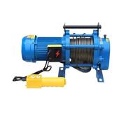 Palan multifonctionnel avec télécommande sans fil, treuil électrique à double usage pour grue domestique(1T 60M 220V)