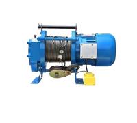 Palan multifonctionnel avec télécommande sans fil, treuil électrique à double usage pour grue domestique(1.5T 60M 380)