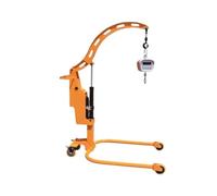 Palan Semi-électrique 24V, Petite Grue Mobile, Machine De Levage Portable Pour La Maison Bras Cadre Durable de Levage Treuils électriques(200KG 2M)
