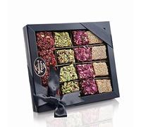 Palanci | Bonbons végétaliens | Mélange de bonbons turcs 490 gr | Premium Lokum depuis 1870 | Délice turc | Végétalien | Gelée de Fruits 4 Variétés | collations végétaliennes | Mélange de bonbons
