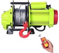 Palans Électrique avec Télécommande, 300kg-600kg 30m/Min Levage Rapide, Arrêt Automatique de Sécurité, Installation Facile pour Garage, Entrepôt, Chantier et Usage Domestique - 220V Usage Intensif