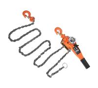 Palans électriques Bloc de chaîne manuel 0.75t, palan de couleur Orange, levier à cliquet, poulie de levage 3m Grues d'atelier